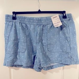 NWT Sonoma XXL Midrise Shorts